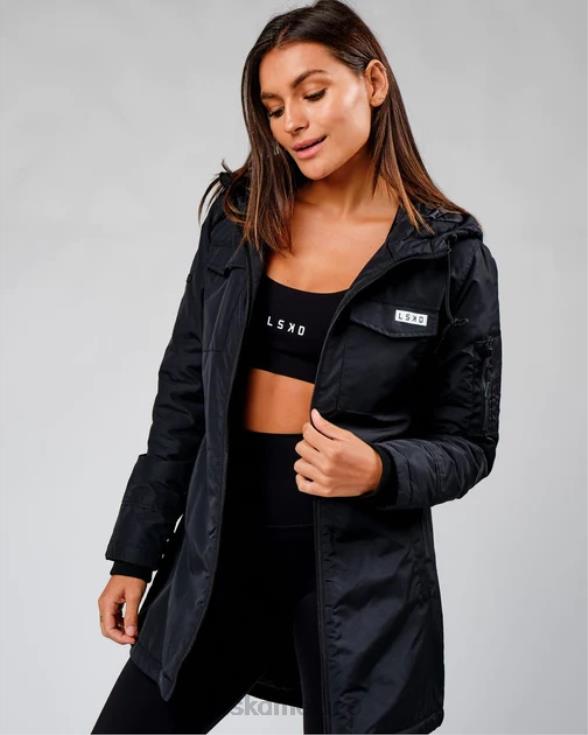 chaqueta auxiliar - negro mujer LSKD VP42D461 vestir