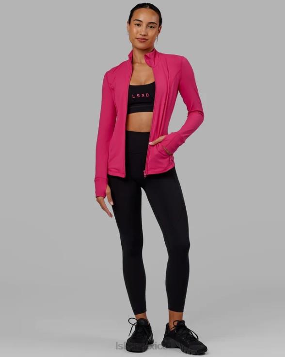 chaqueta con cremallera y zancada - boysenberry mujer LSKD VP42D478 vestir