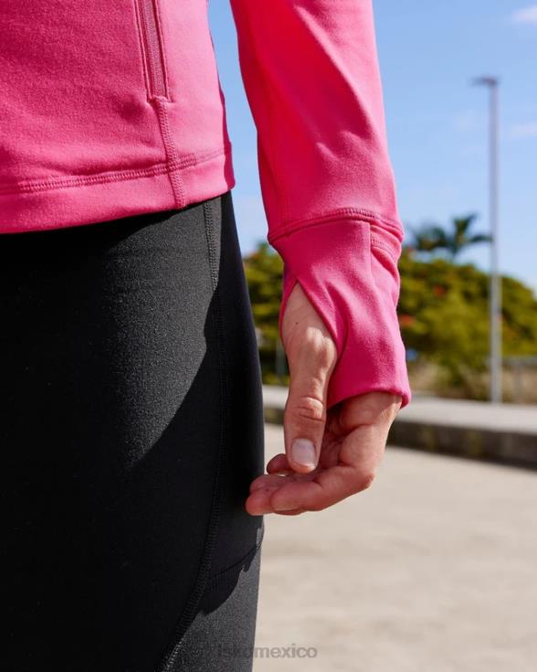 chaqueta con cremallera y zancada - boysenberry mujer LSKD VP42D478 vestir