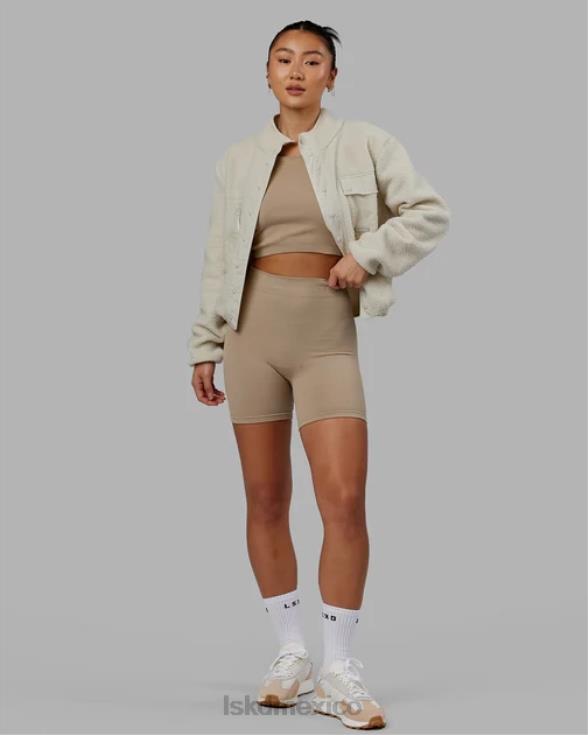 chaqueta polar alpina - hueso mujer LSKD VP42D464 vestir