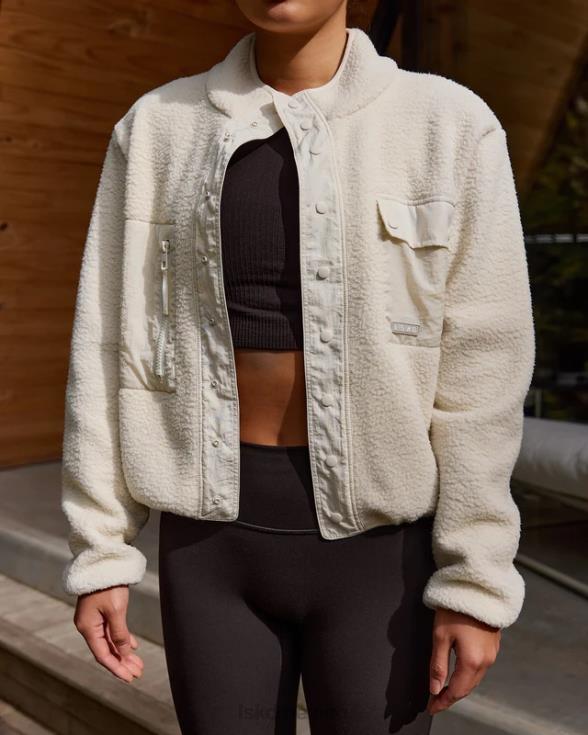 chaqueta polar alpina - hueso mujer LSKD VP42D464 vestir