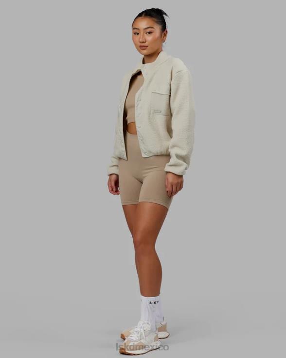 chaqueta polar alpina - hueso mujer LSKD VP42D464 vestir