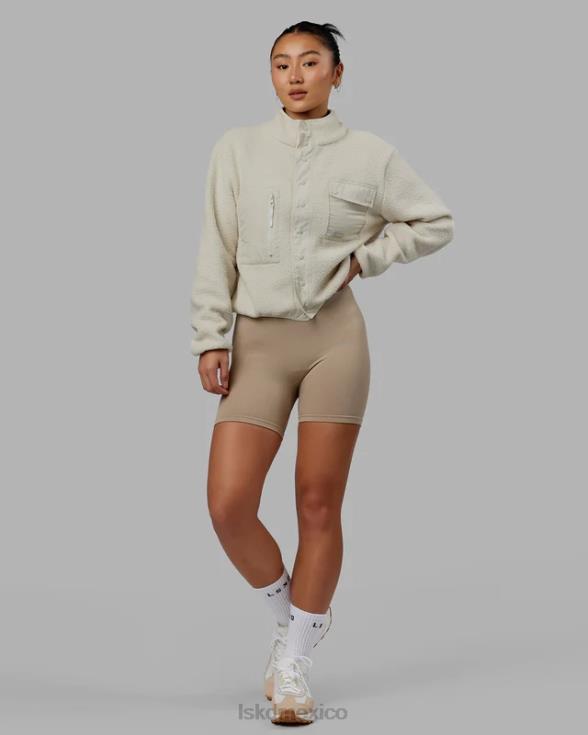 chaqueta polar alpina - hueso mujer LSKD VP42D464 vestir