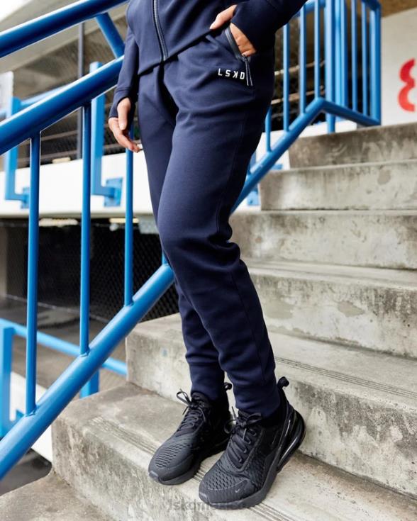 Jogger deportivo de forro polar forjado - azul marino oscuro mujer LSKD VP42D760 vestir