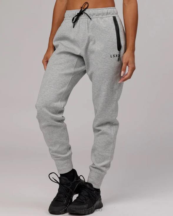 Jogger deportivo de forro polar forjado - lt grey marl mujer LSKD VP42D761 vestir