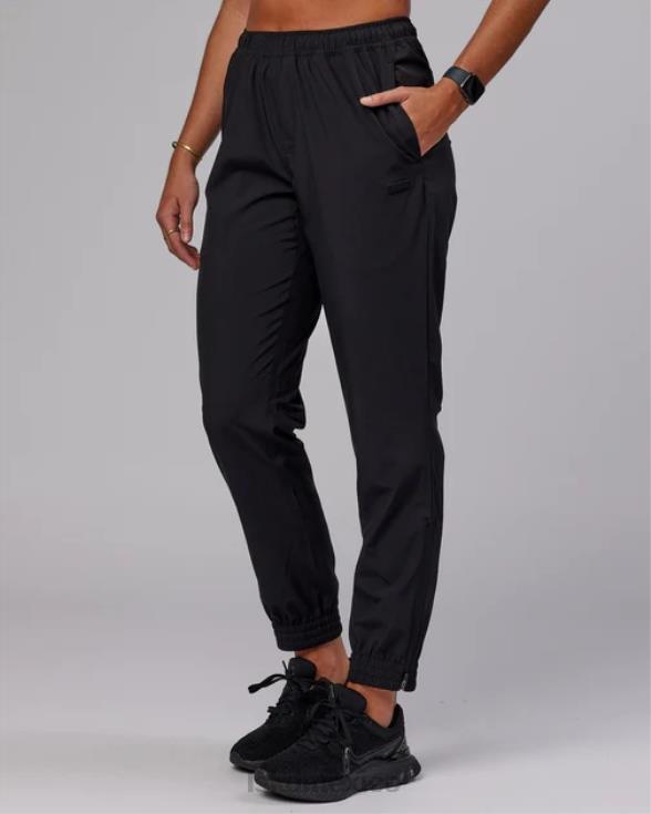 Pantalón de rendimiento Warm Up con puños y cremallera - Negro mujer LSKD VP42D759 vestir