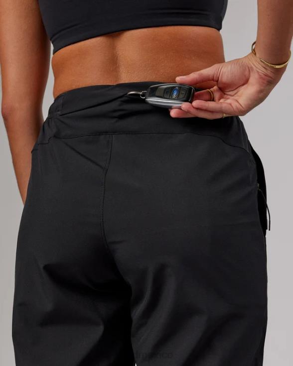 Pantalón de rendimiento Warm Up con puños y cremallera - Negro mujer LSKD VP42D759 vestir