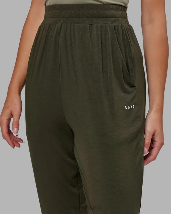 pantalón de descanso y recuperación - noche del bosque mujer LSKD VP42D765 vestir