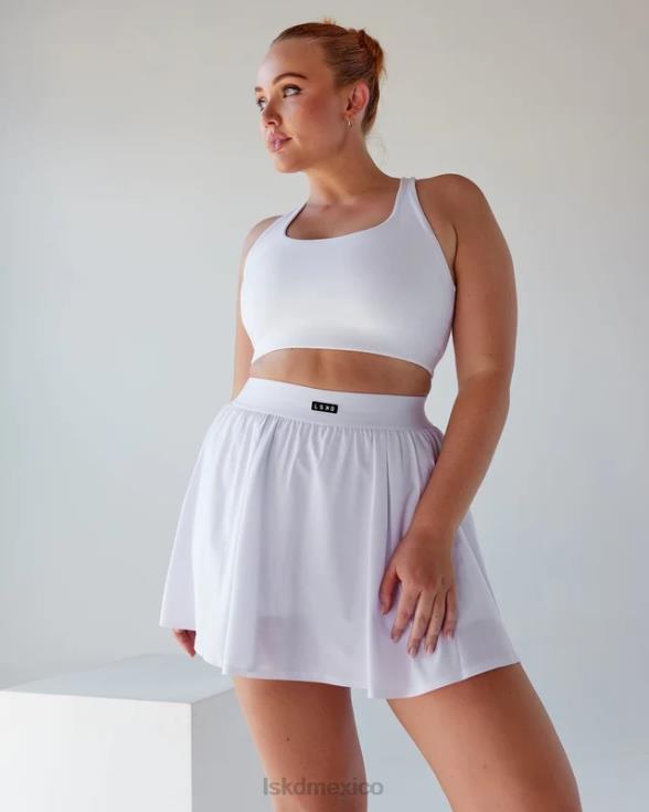 falda ace - blanco mujer LSKD VP42D803 vestir