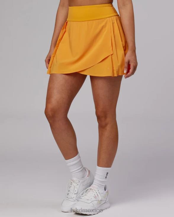 falda de rally - caramelo mujer LSKD VP42D806 vestir