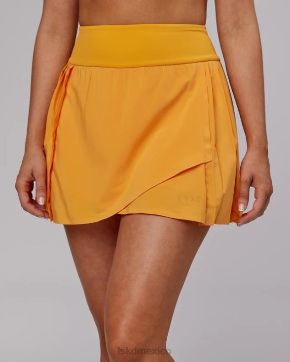 falda de rally - caramelo mujer LSKD VP42D806 vestir