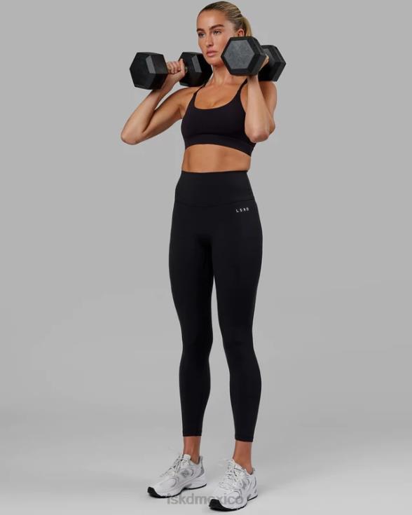 Mallas largas base 2.0 - negro mujer LSKD VP42D623 vestir