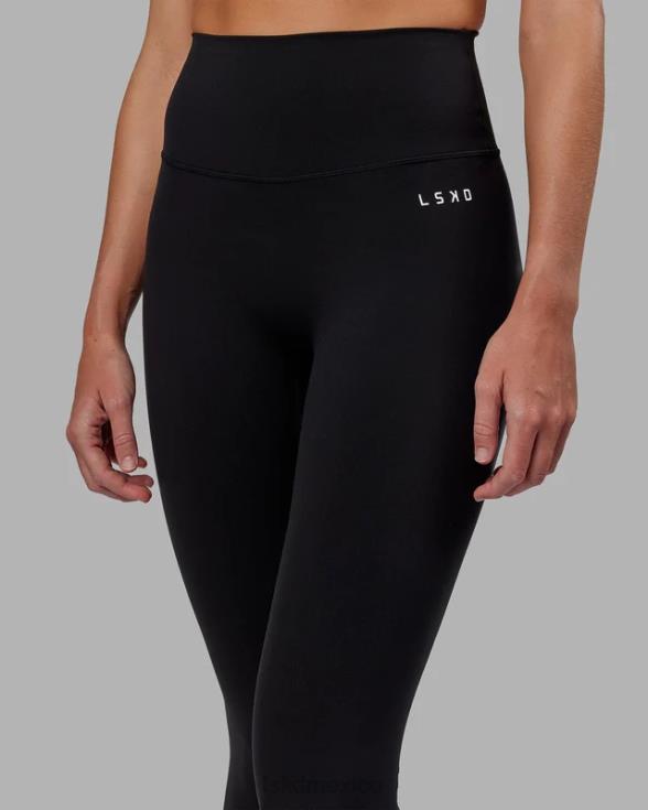 Mallas largas base 2.0 - negro mujer LSKD VP42D623 vestir