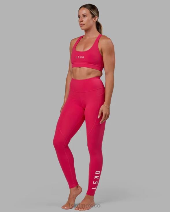 mallas rep x-long - boysenberry mujer LSKD VP42D718 vestir