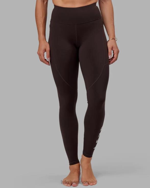 mallas rep x-long - nogal oscuro mujer LSKD VP42D729 vestir