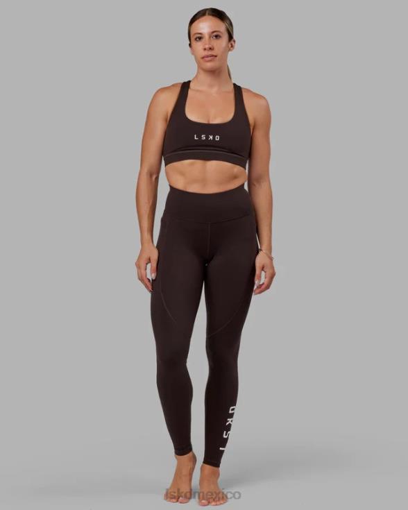 mallas rep x-long - nogal oscuro mujer LSKD VP42D729 vestir