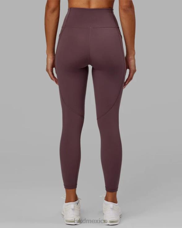 rep 7/8 de longitud apretado - ciruela mujer LSKD VP42D671 vestir