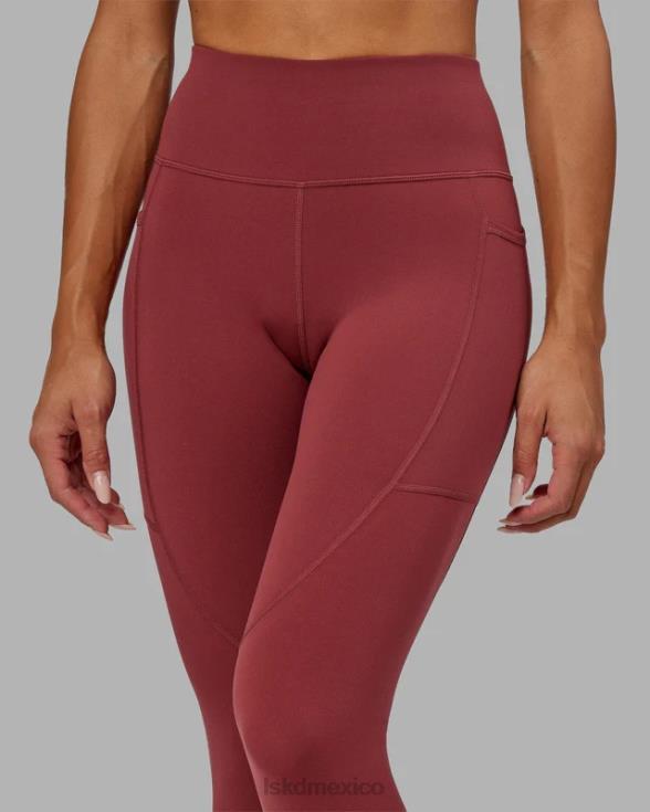 rep 7/8 largo apretado - apple berry mujer LSKD VP42D678 vestir