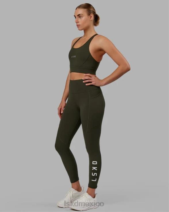 repetición 7/8 de longitud ajustada - noche del bosque mujer LSKD VP42D522 vestir