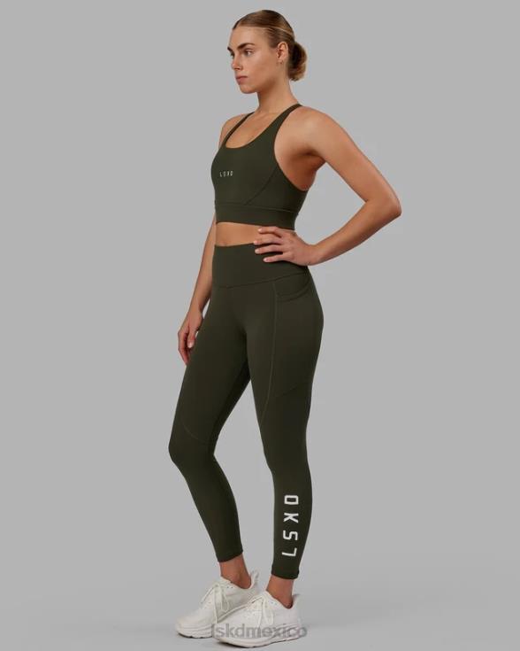 repetición 7/8 de longitud ajustada - noche del bosque mujer LSKD VP42D522 vestir