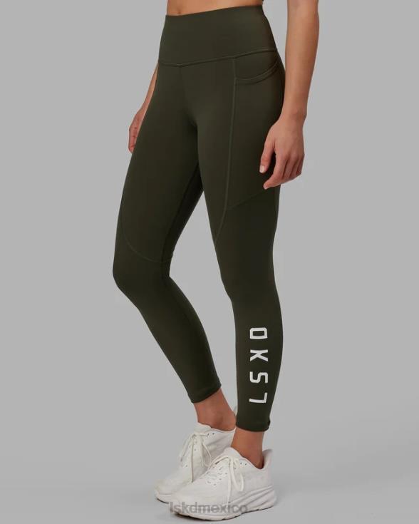 repetición 7/8 de longitud ajustada - noche del bosque mujer LSKD VP42D522 vestir