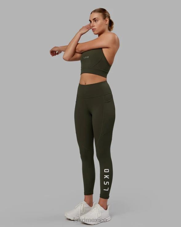 repetición 7/8 de longitud ajustada - noche del bosque mujer LSKD VP42D522 vestir