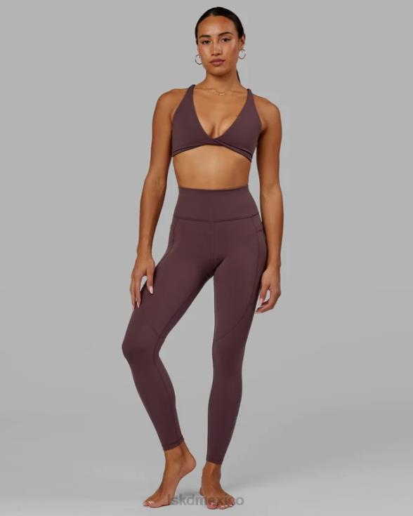 repetición ajustada de longitud completa - ciruela mujer LSKD VP42D677 vestir