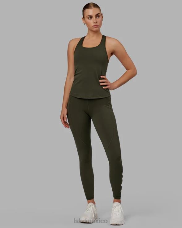 repetición ajustada de longitud completa - noche del bosque mujer LSKD VP42D521 vestir