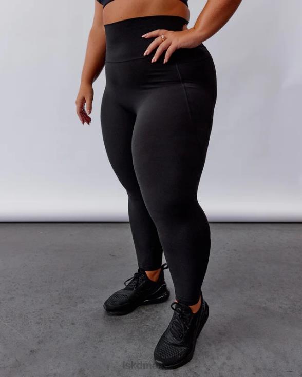 Fusion legging de 7/8 de largo - negro mujer LSKD VP42D544 vestir