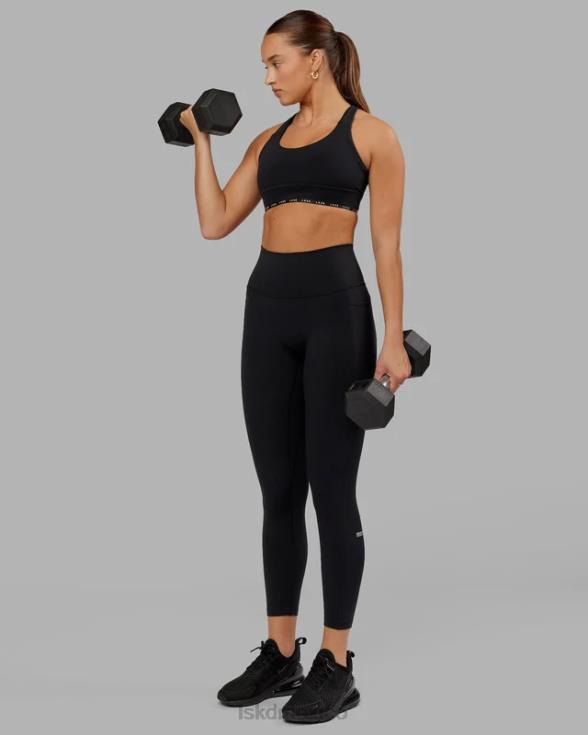 Fusion legging de 7/8 de largo - negro mujer LSKD VP42D544 vestir