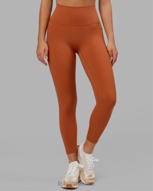 Fusion leggings de longitud 7/8 - castaño rojizo mujer LSKD VP42D634 vestir