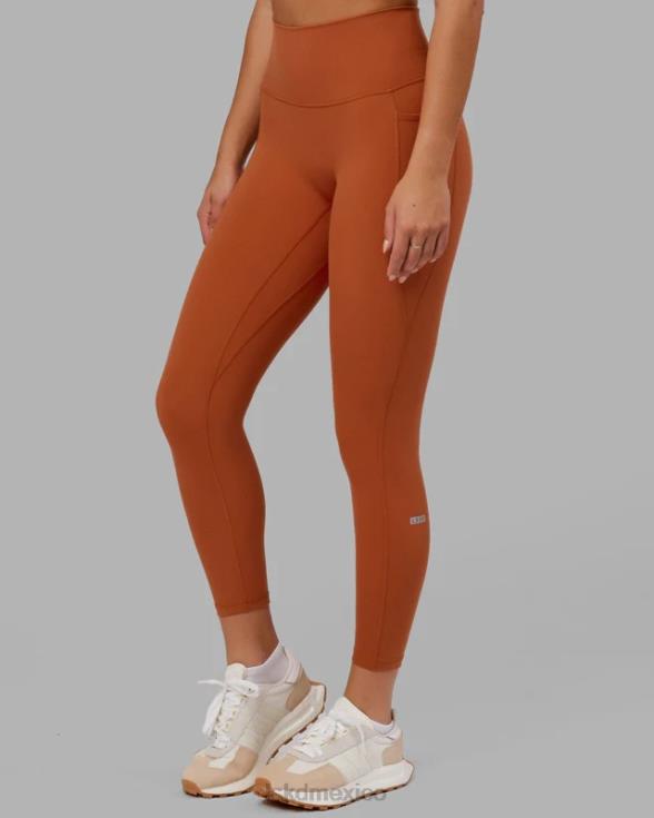 Fusion leggings de longitud 7/8 - castaño rojizo mujer LSKD VP42D634 vestir