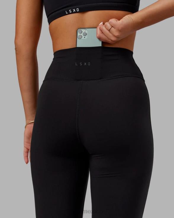 Legging acampanado para todos los días - negro mujer LSKD VP42D532 vestir