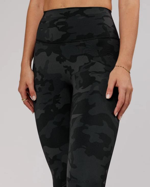 Legging de 7/8 de largo elixir - camuflaje negro mujer LSKD VP42D536 vestir