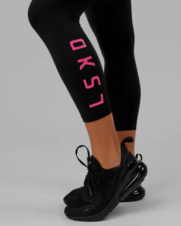 Legging de 7/8 de longitud - negro-boysenberry mujer LSKD VP42D713 vestir