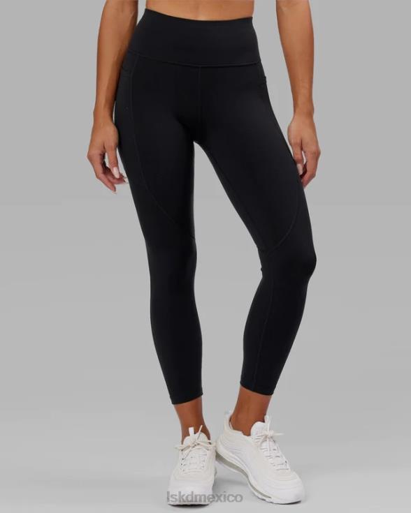 Legging de 7/8 de longitud - negro-hiper verde azulado mujer LSKD VP42D554 vestir