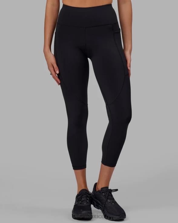 Legging de 7/8 de longitud - negro-manzana menta mujer LSKD VP42D612 vestir
