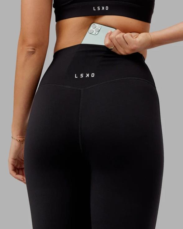 Legging de longitud 3/4 elixir - negro sin logo mujer LSKD VP42D559 vestir