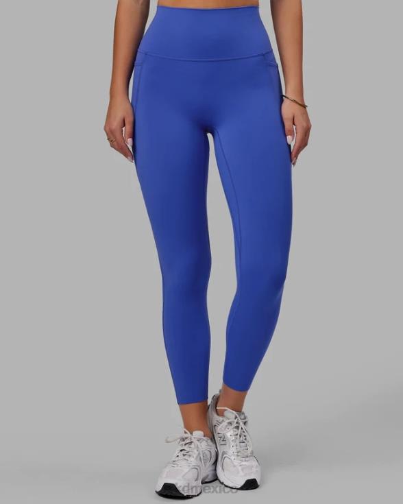 Legging elixir de 7/8 de largo con bolsillos - power cobalt mujer LSKD VP42D570 vestir