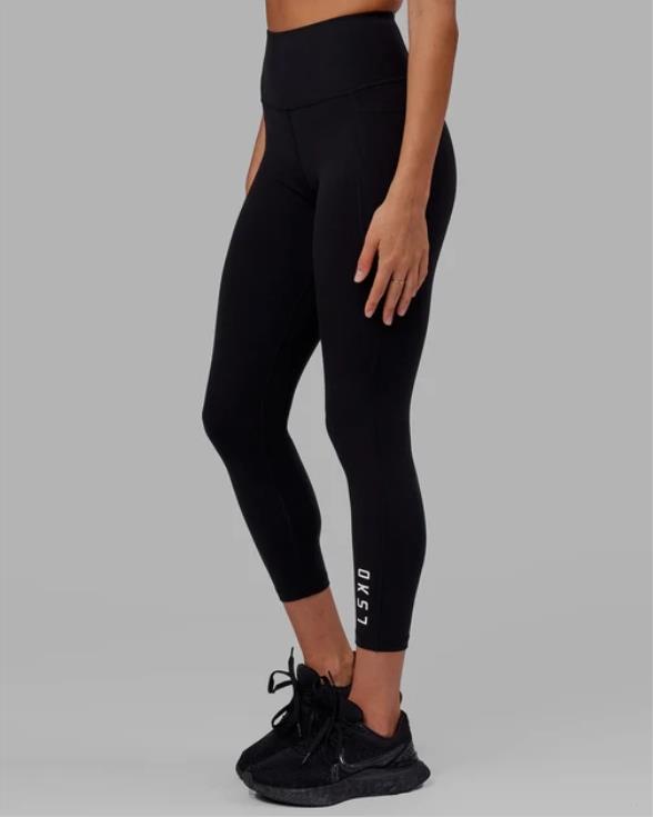 Legging flux de 7/8 de largo - negro mujer LSKD VP42D534 vestir