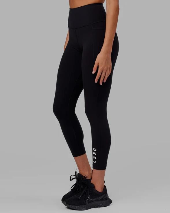 Legging flux de 7/8 de largo - negro mujer LSKD VP42D534 vestir