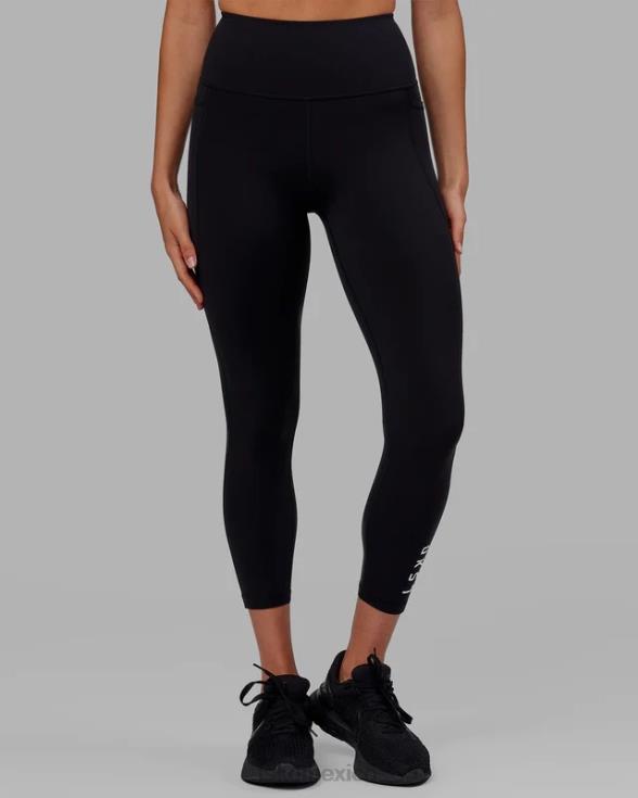 Legging flux de 7/8 de largo - negro mujer LSKD VP42D534 vestir