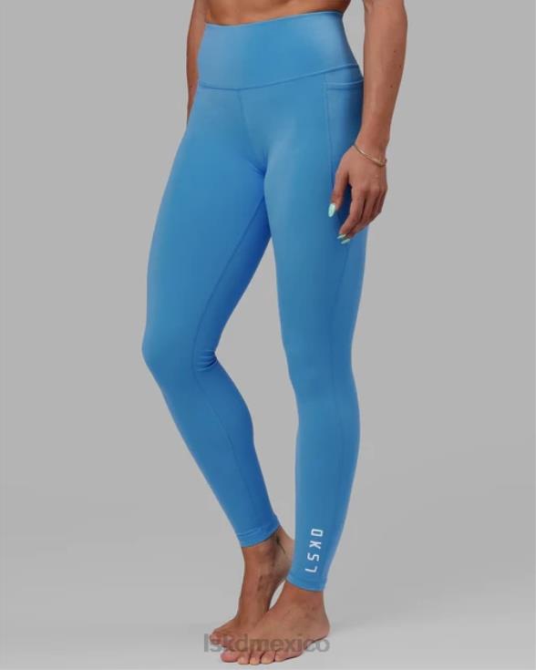 Legging flux x-long - azul celeste mujer LSKD VP42D607 vestir