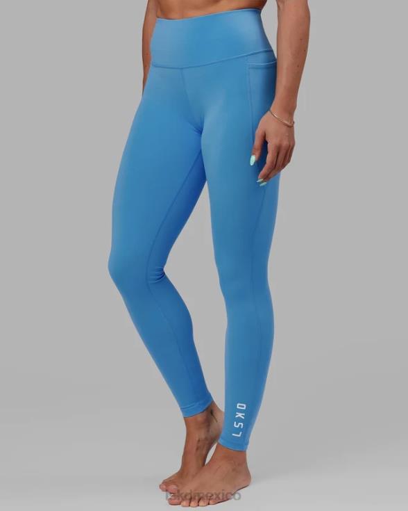 Legging flux x-long - azul celeste mujer LSKD VP42D607 vestir