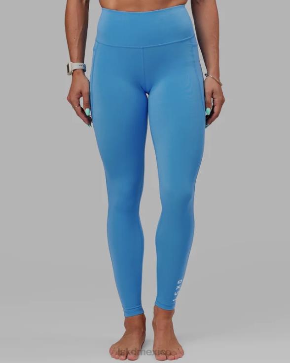 Legging flux x-long - azul celeste mujer LSKD VP42D607 vestir