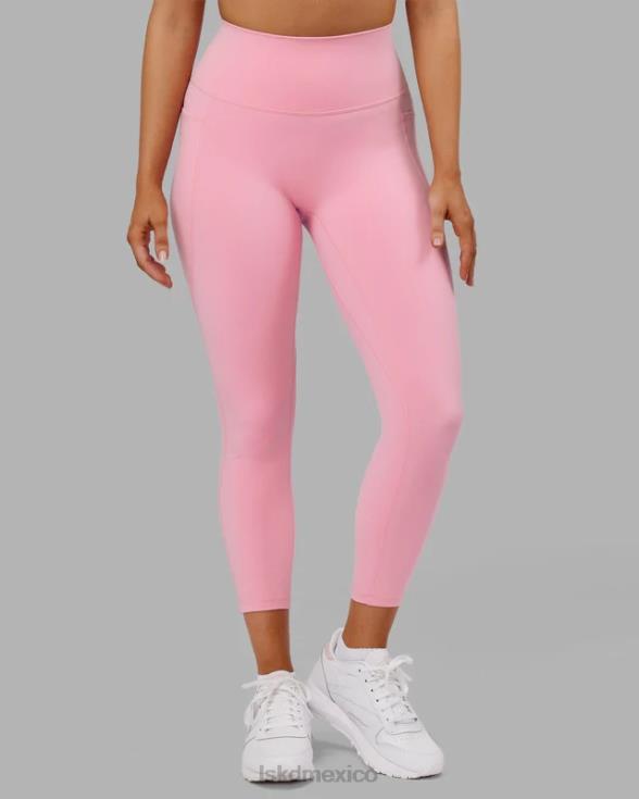 Legging fusion de 7/8 de largo - glaseado rosa mujer LSKD VP42D708 vestir