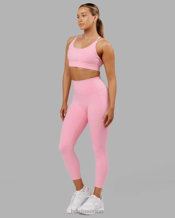 Legging fusion de 7/8 de largo - glaseado rosa mujer LSKD VP42D708 vestir