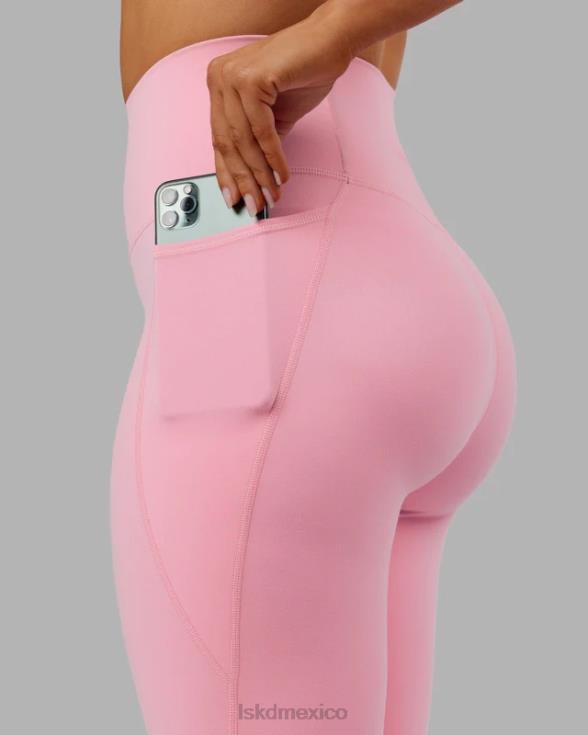 Legging fusion de 7/8 de largo - glaseado rosa mujer LSKD VP42D708 vestir