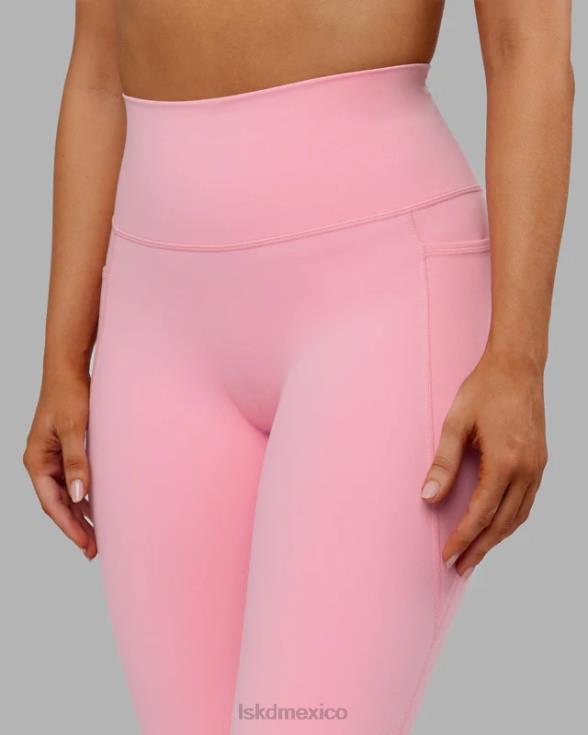 Legging fusion de 7/8 de largo - glaseado rosa mujer LSKD VP42D708 vestir