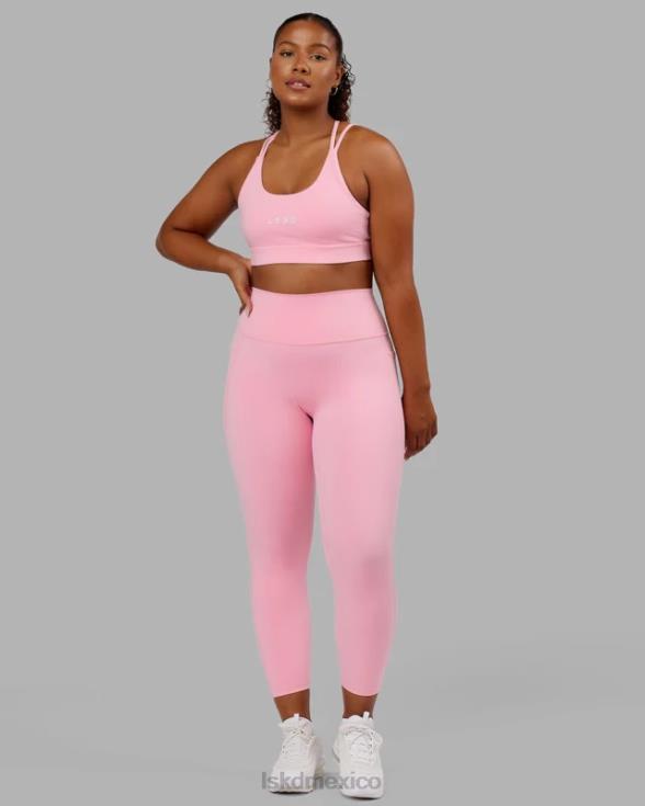 Legging fusion de 7/8 de largo - glaseado rosa mujer LSKD VP42D708 vestir